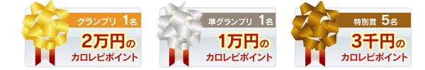コンテスト賞品