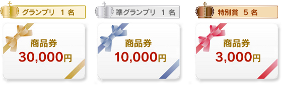 コンテスト賞品