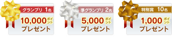 コンテスト賞品