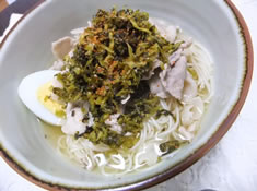 あっさりあったか高菜にゅうめん