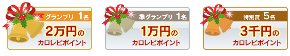 コンテスト賞品