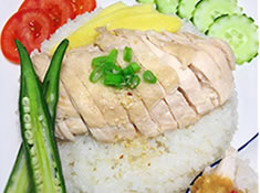 シンガポールチキンライ酢☆生姜味噌ダレ