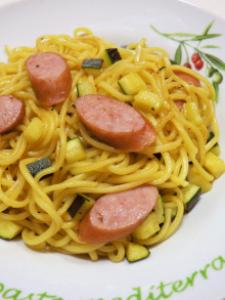 ズッキーニの洋風焼きそば