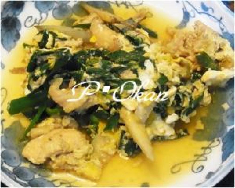 ご飯にピッタリ♪ニラの柳川風
