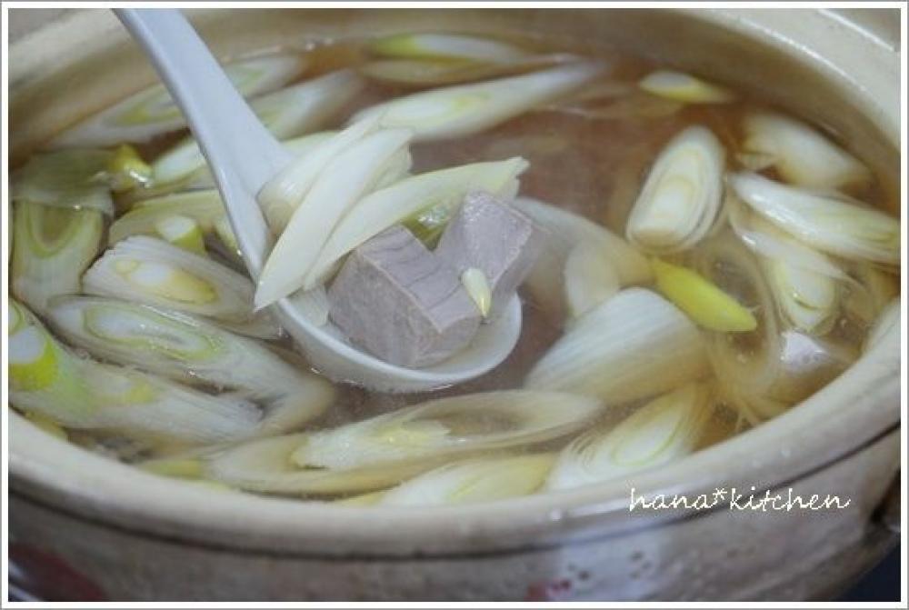 お腹に優しい、ねぎま鍋のレシピ。