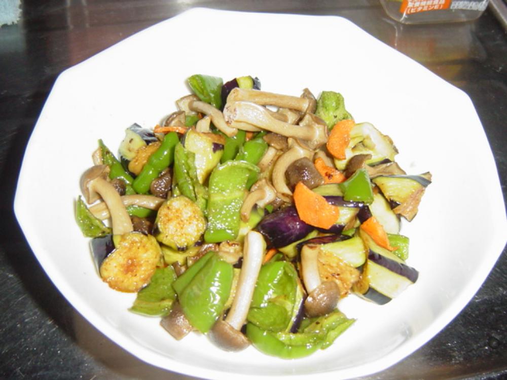 夏野菜の揚げびたし