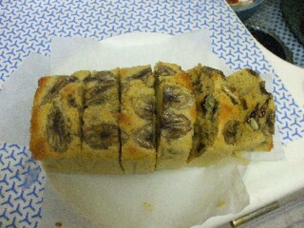 ラカントを使ったバナナケーキ