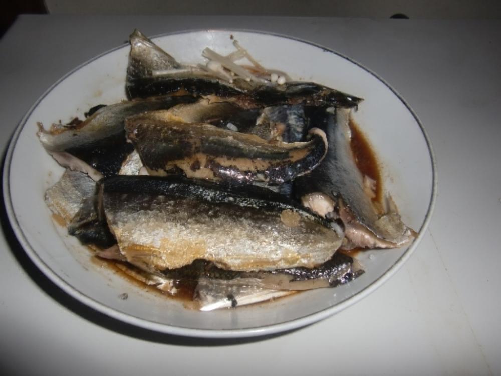 サンマの甘辛煮