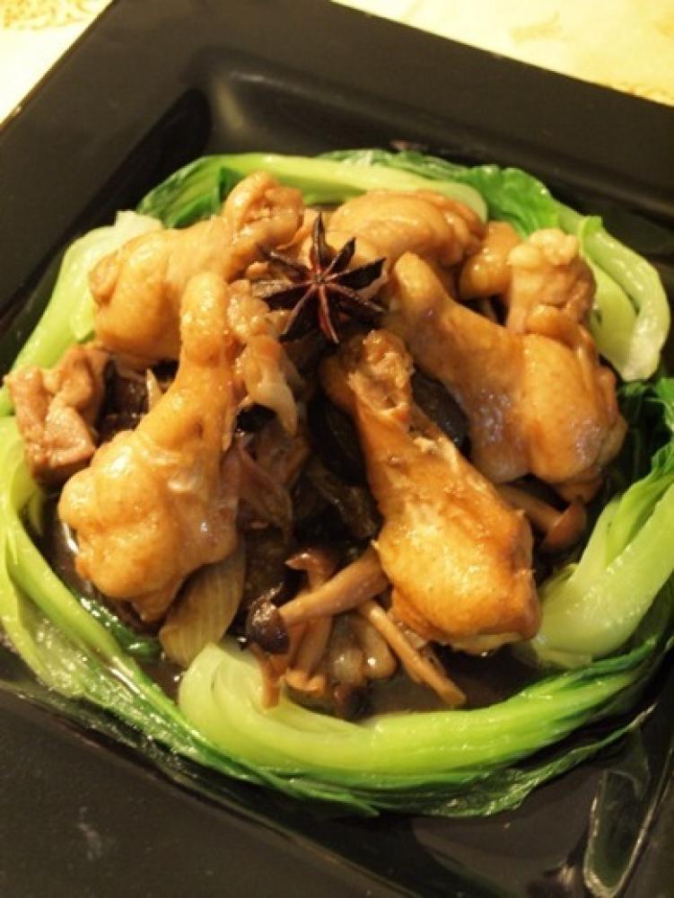 ドラムチキンの中華煮込み