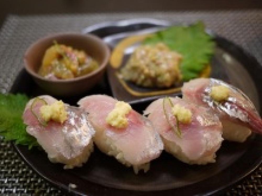 鯵の握りずし