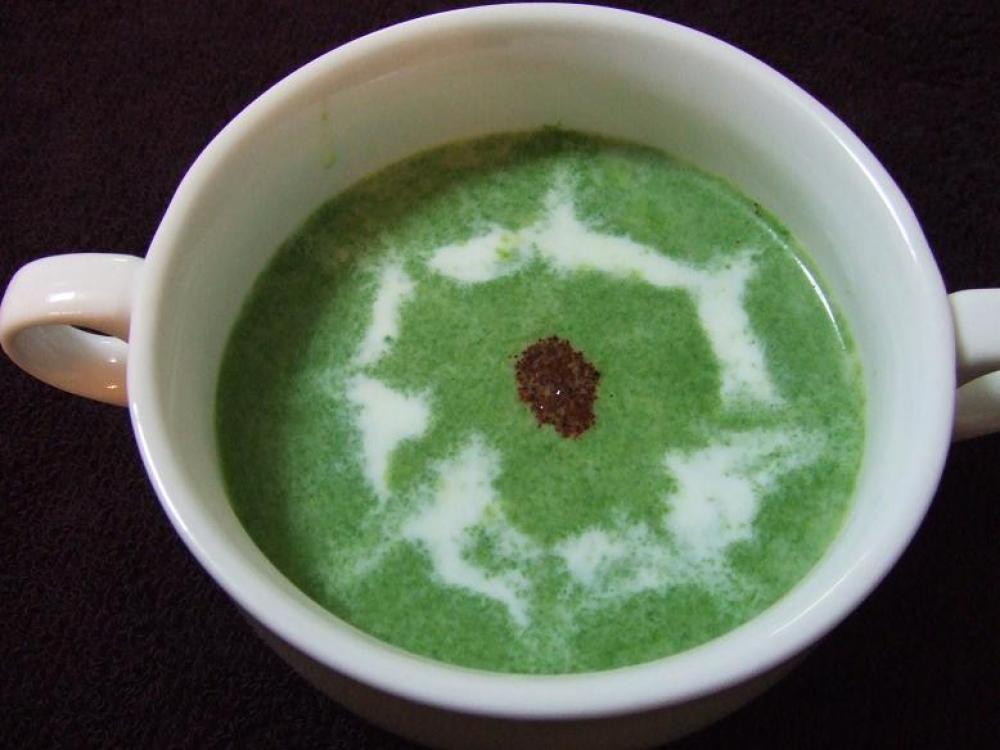ほうれん草のスープ 