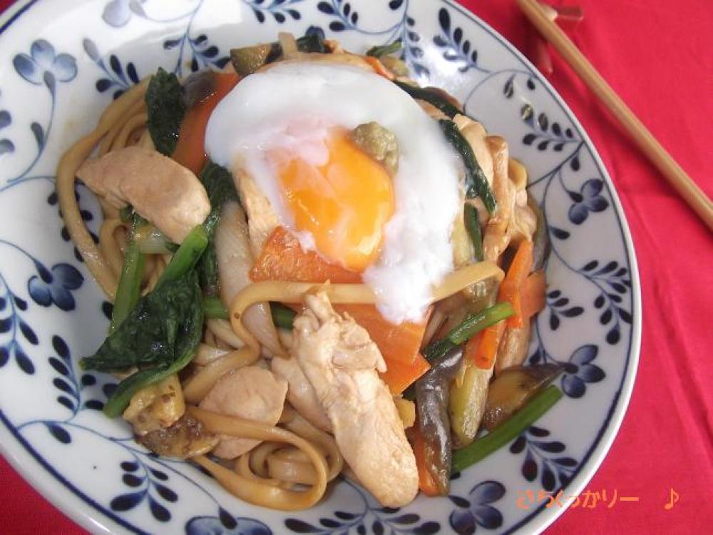 簡単★焼きうどん 