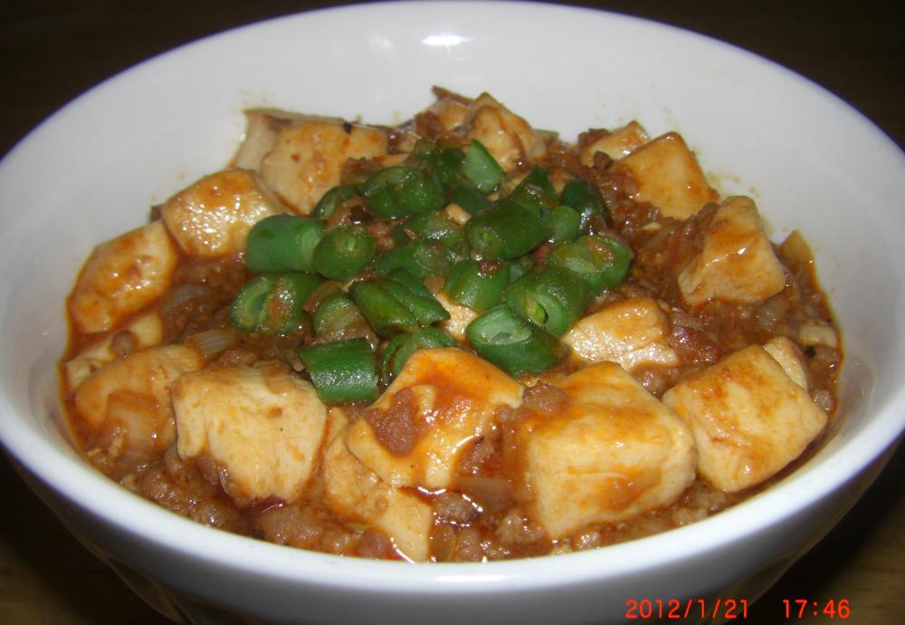 ごはんがすすむ！絶品、麻婆豆腐。