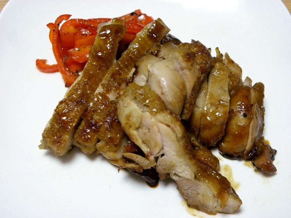 鶏もも肉のバルサミコ照り焼き