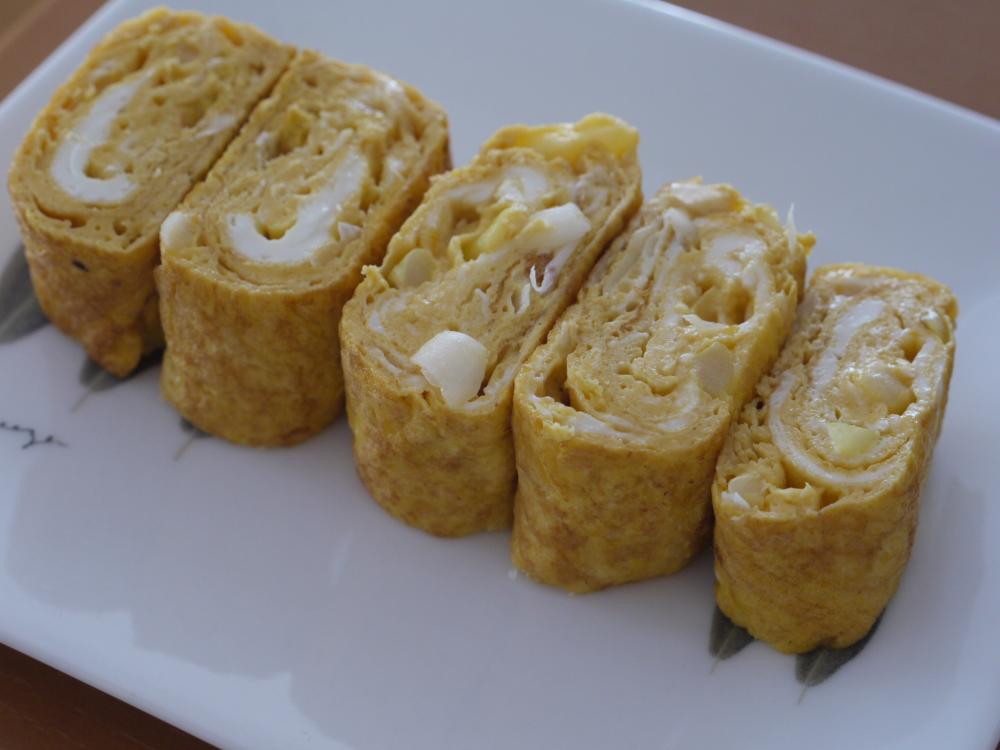 シャキシャキ長ネギのウマウマ卵焼き♪