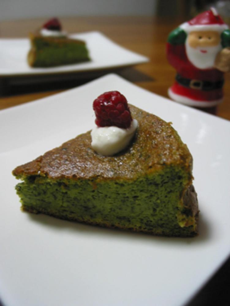 クリスマスカラーケーキ