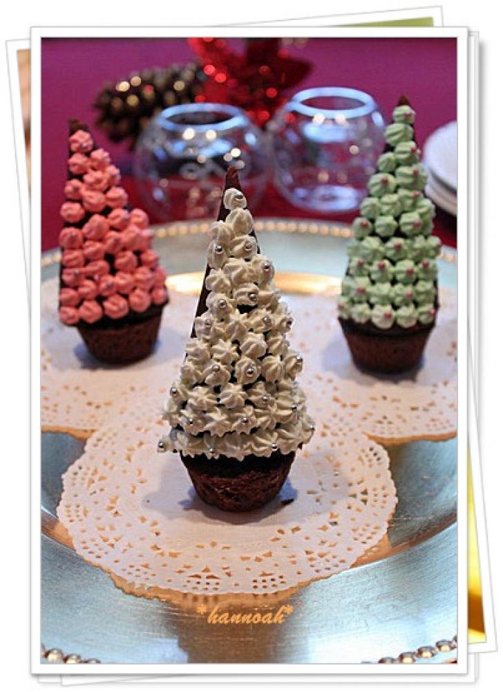 クリスマスに♪ ミニツリーケーキ