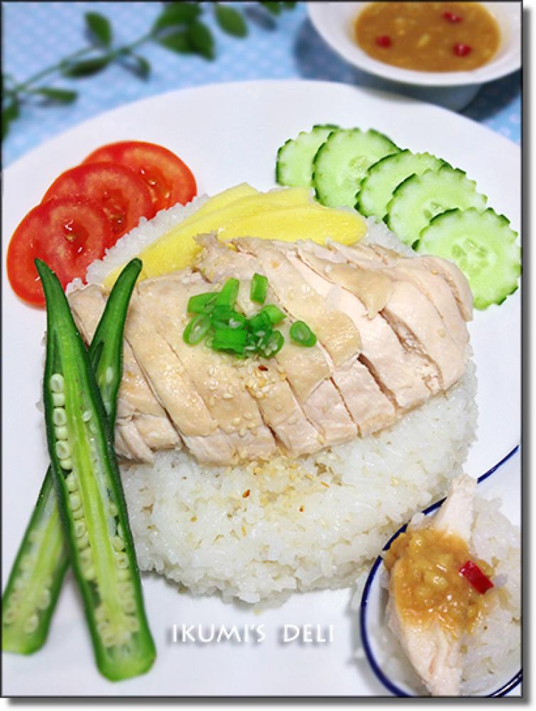 シンガポールチキンライ酢☆生姜味噌ダレ