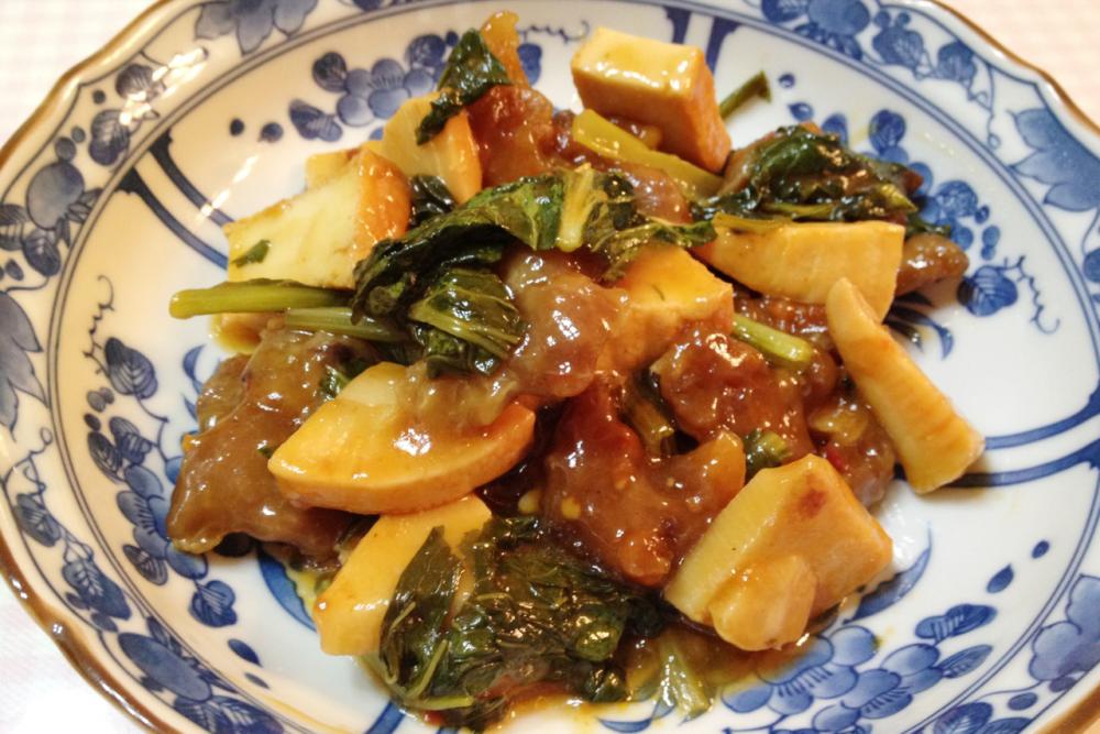 豚を使った中華風炒め
